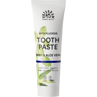 Urtekram Mint & Aloe Vera Toothpaste With Flouride 75 ml