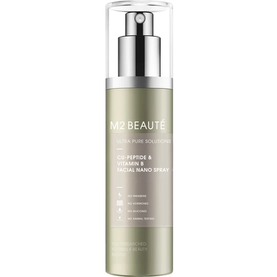M2 Beauté Ultra Pure Solutions Cu-Peptide & Vitamin B Facial Nano Spray 75 ml