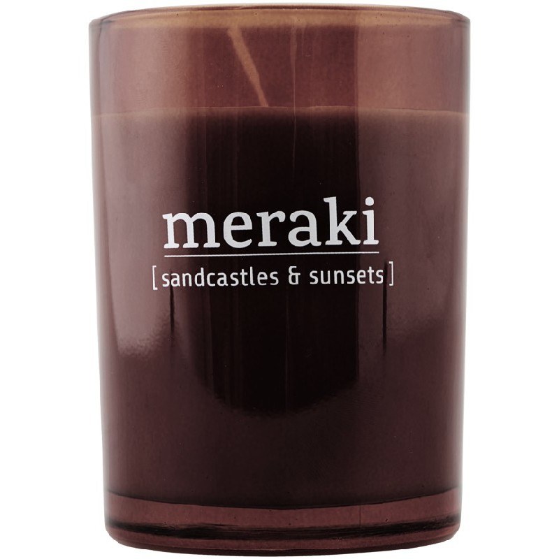 Meraki Scented Candle 8 x 10,5 cm - Sandcastles & Sunsets