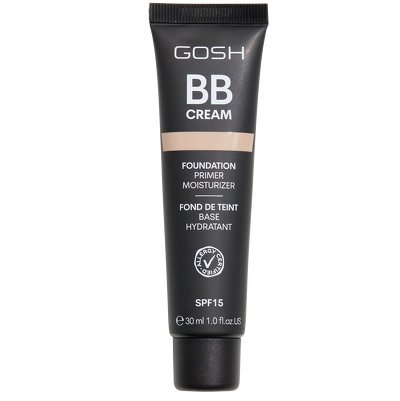 GOSH BB Cream Foundation Primer Moisturizer SPF 15 30 ml - 02 Beige