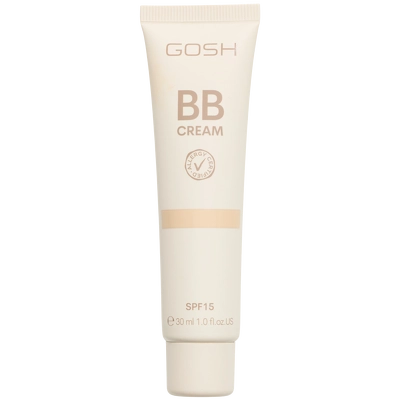 GOSH BB Cream Foundation Primer Moisturizer SPF 15 30 ml - 02 Beige