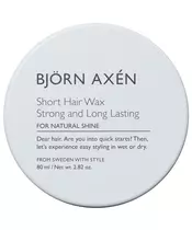 Björn Axén Short Hair Wax Strong & Long Lasting 80 ml