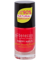 Benecos Happy Nails Nail Polish 5 ml - Hot Summer