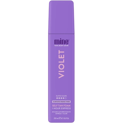 Minetan Violet Super Dark Self Tan Foam 200 ml