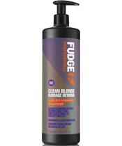 Fudge Clean Blonde Damage Rewind Toning Shampoo 1000 ml