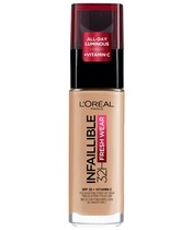 L'Oréal Paris Cosmetics Infaillible Fresh Wear 32H Liquid Foundation 30 ml - 140 Golden Beige