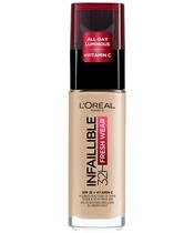 L'Oréal Paris Cosmetics Infaillible Fresh Wear 32H Liquid Foundation 30 ml - 130 True Beige