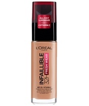 L'Oréal Paris Cosmetics Infaillible Fresh Wear 32H Liquid Foundation 30 ml - 300 Amber