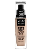 NYX Prof. Makeup Can't Stop Won't Stop Foundation 30 ml - Porcelain