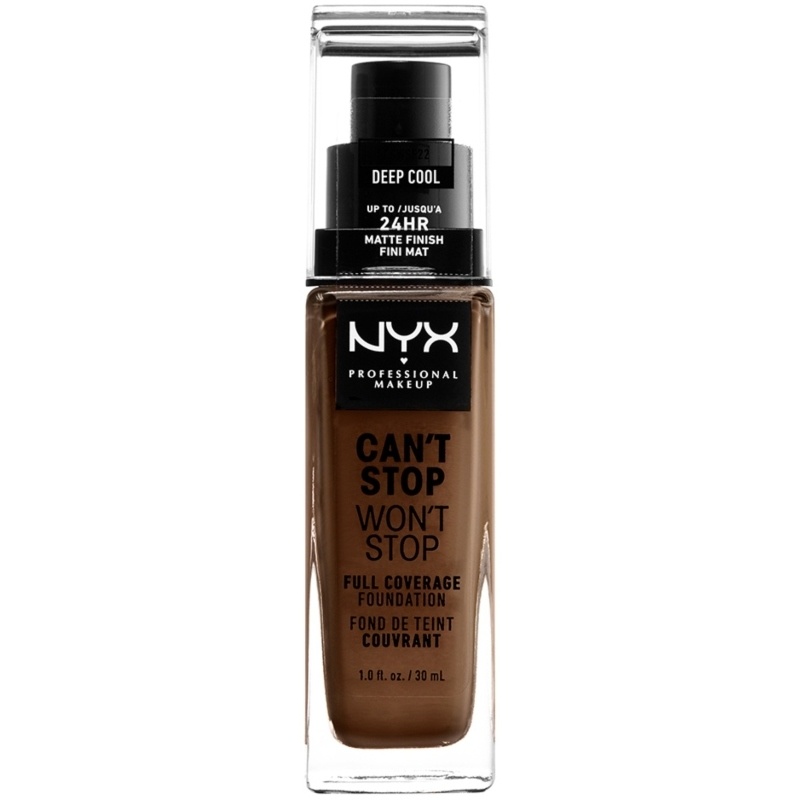 NYX Prof. Makeup Can't Stop Won't Stop Foundation 30 ml - Deep Cool (U)