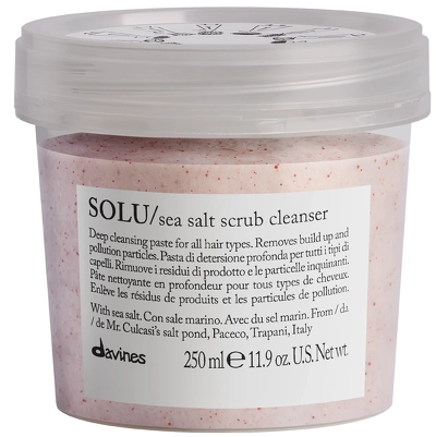 Davines SOLU Sea Salt Scrub Cleanser 250 ml