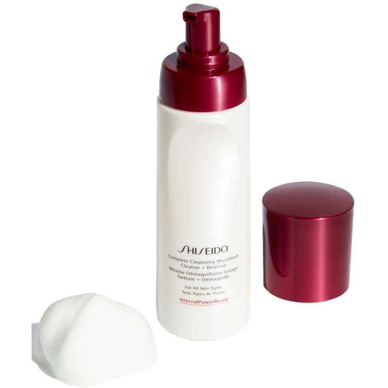 Shiseido Defend & Prepare Complete Cleansing Microfoam – Reinigungsschaum Fürs Gesicht, 180ml