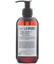 L:a Bruket 222 Hand & Body Wash 240 ml - Gran/Spruce