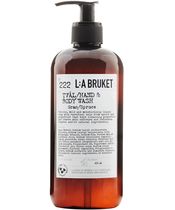 L:a Bruket 222 Hand & Body Wash 450 ml - Gran/Spruce