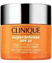 Clinique Superdefense SPF 25 Fatigue Multi-Correcting Face Cream Combination/Oily + Oily Skin 50 ml
