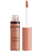 NYX Prof. Makeup Butter Gloss 8 ml - Madeleine