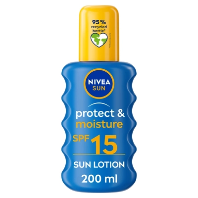 Nivea Sun Protect & Moisture Sun Spray SPF 15 - 200 ml