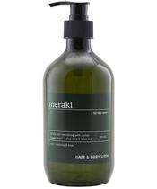 Meraki Hair & Body Wash 490 ml - Harvest Moon