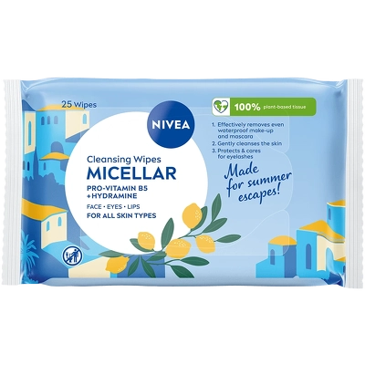 Nivea Micellar Cleansing Wipes 25 pcs