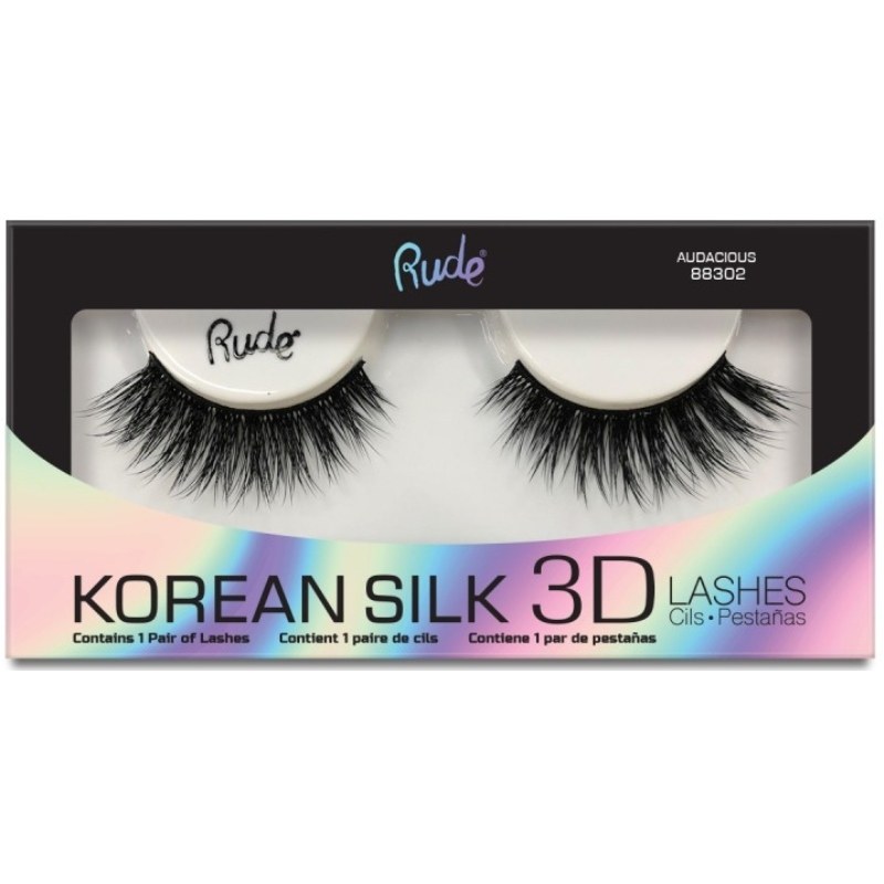 Rude Cosmetics Korean Silk 3D Lashes - Audacious