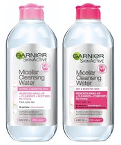 2 x Garnier Micellar Water 400 ml - Choose Products