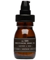 Depot No. 505 Conditioning Beard Oil 30 ml - Leather & Wood