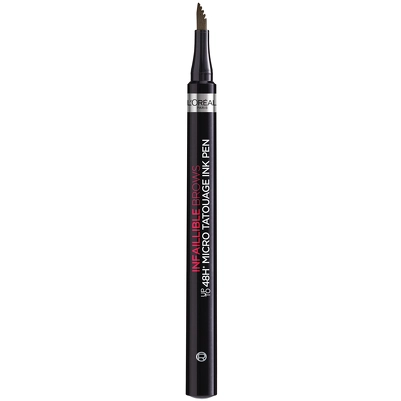 L'Oréal Paris Cosmetics Infaillible Brows 48H Micro Tatouage Ink Pen 1 gr. - 1.0 Ebony