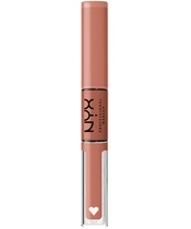 NYX Prof. Makeup Shine Loud High Pigment Lip Shine 3,4 ml - Global Citizen