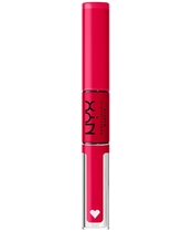 NYX Prof. Makeup Shine Loud High Pigment Lip Shine 3,4 ml - On A Mission