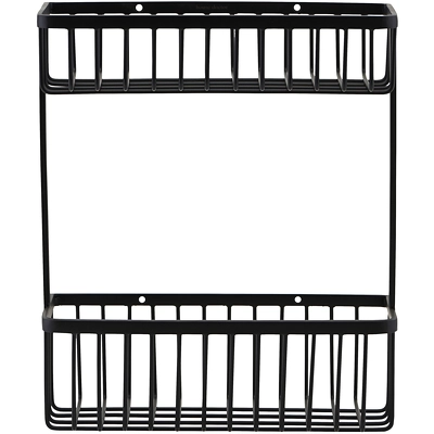 House Doctor Bath Basket Double - Black