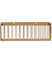 House Doctor Bath Basket - Brushed Brass
