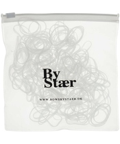 By Stær Silicone Elastics 200 Pieces - Clear 
