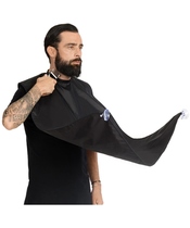 Gordon Beard Cutting Cape For Mirror - Black