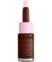 NYX Prof. Makeup Bare With Me Luminous Skin Serum 12,6 ml - Deep 