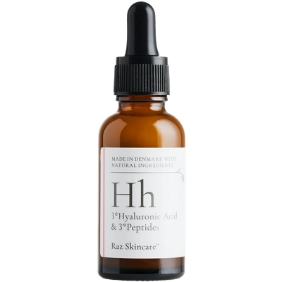 Raz Skincare Hh 3 x Hyaluronic Acid & 3 x Peptides 30 ml
