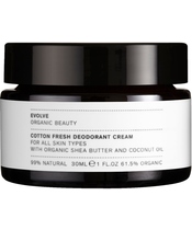 Evolve Cotton Fresh Deodorant Cream 30 ml