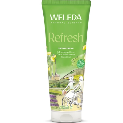 Weleda Refresh Shower Cream 200 ml - Citrus