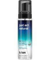 b.tan Just Act Natural Transparent Foam 200 ml 