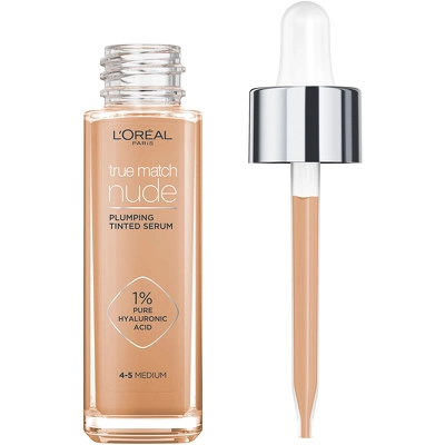 L'Oréal Paris Cosmetics True Match Nude Plumping Tinted Serum 30 ml - No. 4-5 Medium