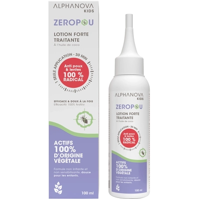 Alphanova Kids Zeropou Lice Treatment 100 ml