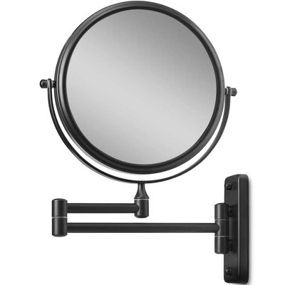 Gillian Jones Wall Mirror W/ Arm - Black 10248-00