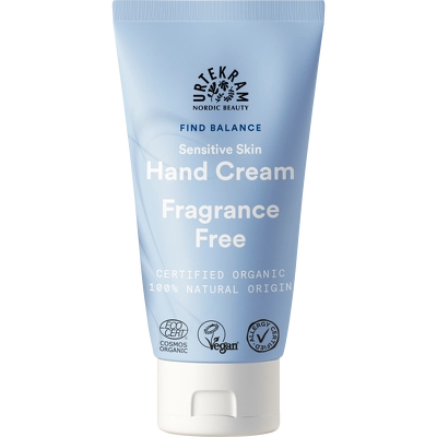 Urtekram Fragrance Free Sensitive Skin Hand Cream 75 ml