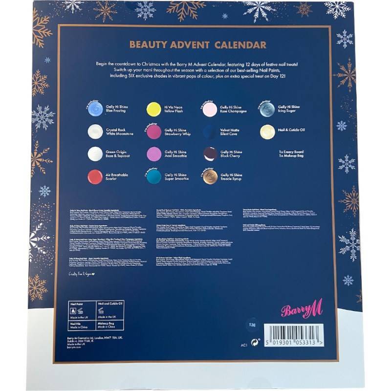 Barry M Beauty Advent Calendar (Limited Edition) (U)