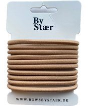 By Stær Hairtie - 10 Pieces - Beige 