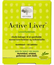 New Nordic Active Liver 120 Pieces 