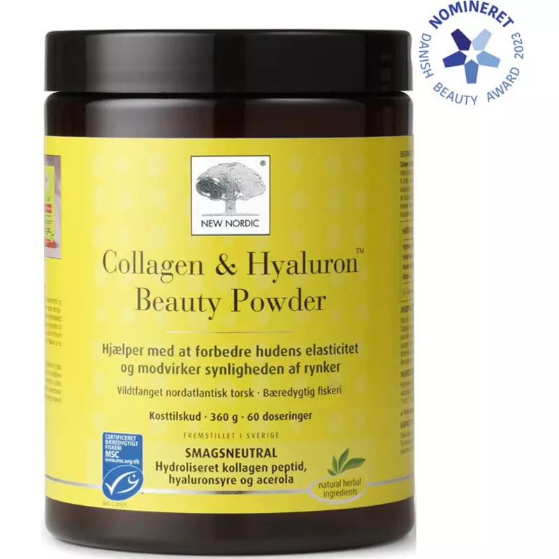 New Nordic Collagen & Hyaluron Beauty Powder 360 gr.