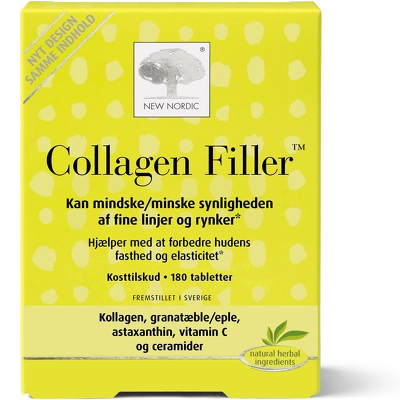 New Nordic Skin Care Collagen Filler 180 Pieces