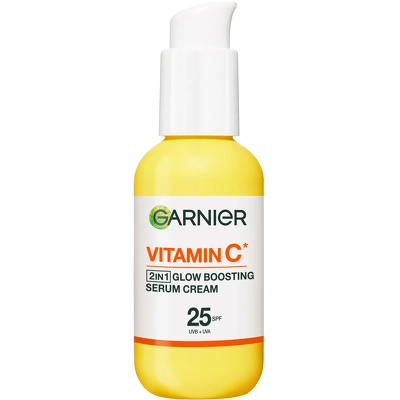 Garnier Vitamin C 2-in-1 Glow Boosting Serum Cream SPF 25 - 50 ml