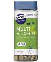Livol Multivitamin m. Urter 150 Pieces