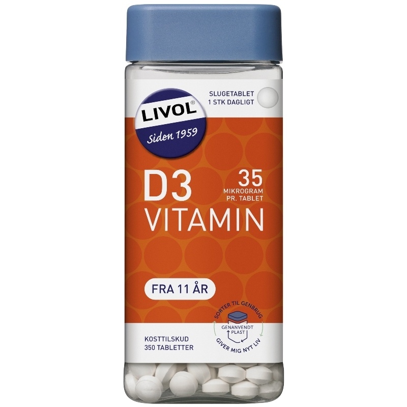 Livol D3 vitamin 350 Pices